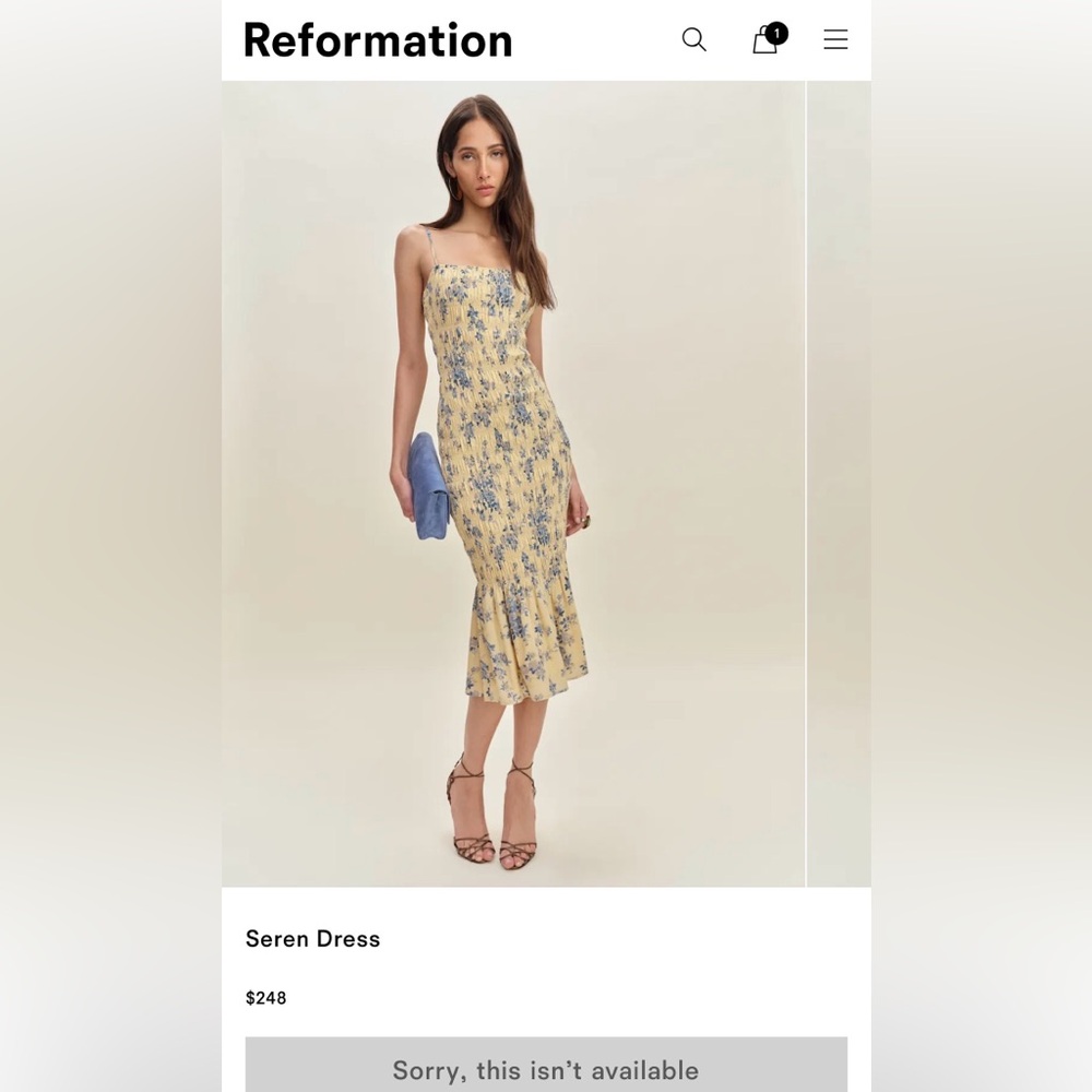 Reformation Seren Dress